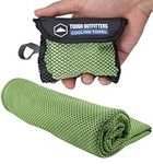 Tough Outdoors Cooling Towels (38.5"x12") - Cooling Towels for Neck & Face, Cooling Neck Wraps - Ice Towel & Sweat Rag for Camping, Gym, Yoga & Sports