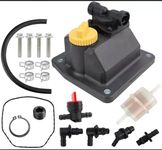 Fuel Pump Kit Fit for Kohler CH18 CH19 CH20 CH22 CH23 CH25 CH640 CH730 Replaces# 24 559 02-S,24-559-03-S, 24 559 05-S, 24-559-08-S, 24-559-10-S with Fuel Filter Generator Fuel Tank Shut off Valve