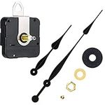 High Torque Quartz Clock Movement Clock Replacement Mechanism with 12 Inch Long Spade Hands for DIY Clock Mechanism kit