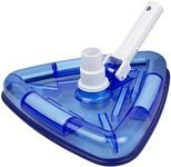 Poolmaster 27514 Clear-View Triangular Vinyl Liner Swimming Pool Vacuum, Essential Collection