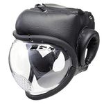 Kudo Black Full Face Weapons Full contact Head Guard - SR