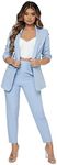 SweatyRocks Women's 2 Piece Solid R