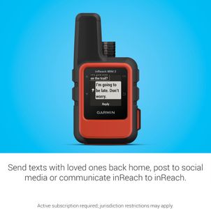 Garmin inReach Mini 2 Satellite Communicator – Lightweight Handheld, Orange