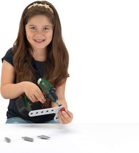 Theo Klein Bosch Kids Workbench Playset – 150-Piece Tool Set