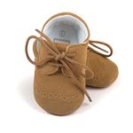 Infant Baby Boys' Shoes PU Sneakers Brown Size US 4