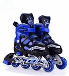 Lorcan Inline Skating Shoes with PU LED Wheel Safe and Durable Inline Skates, Roller Skates for Men,Women and Kids