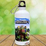 Minecraft Sipper Bottle 600 ml - Gift for Rakhi, Sister, Brother, Rakshabandhan, Friends, Kids, Birthday