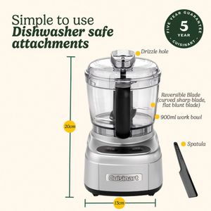 Cuisinart Mini Prep Pro Food Chopper – Compact Electric Processor