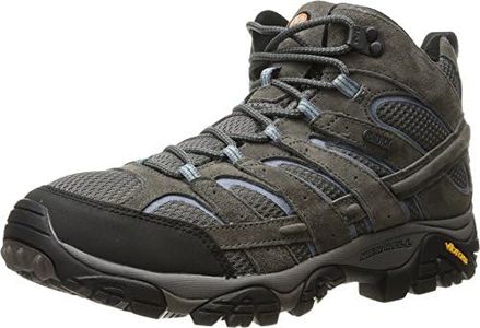Merrell Women's Moab 2 Mid Waterproof Boot, Granite
