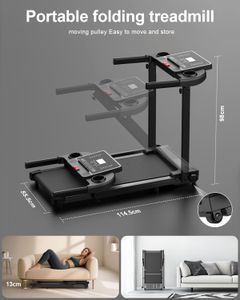 Foldable Under Desk Treadmill – Compact Walking Pad for Home Office