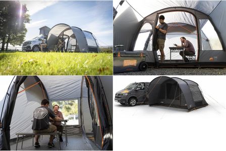 Vango Cove III Drive Away Awning Low Height (180-210cm) – Poled