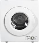 2.6 cu. ft. White Compact Electric 