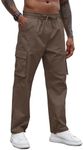 COOFANDY Men Cargo Work Pants Hikin