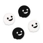 GeekShare Cute Ghost Playstation 4/5 Controller Thumb Grips, Soft Silicone Thumbsticks Cover Set Compatible with Switch Pro Controller and PS4 PS5 Controller, 2 Pair / 4 Pcs