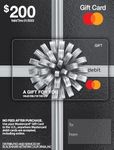 $200 Mastercard Gift Card (plus $6.