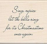 Inkadinkado Wood Stamp, Let The Bells Ring