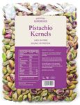 Everyday Superfood Shelled Pistachios 150g, Unsalted, Raw Pistachio Nut Kernels, Ideal for Baking and Snack