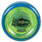 Duncan Toys Hornet Pro Looping Yo-Yo with String, Ball Bearing Axle and Plastic Body, Blue with Yellow Cap