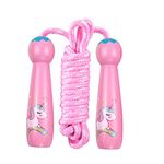 Zivisk Skipping Rope Kids, Children Jump Rope for Kids Wooden Handle Jumping Ropes 8.2 Feet Christmas Birthday Children's day