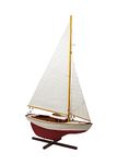 Midwest 997 - John Alden Sloop 1:16 Wooden Ship - 14.4" Long Sailing Boat to Assemble - Wood Model Kit for Adults to Build