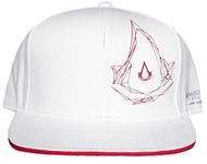 Assassins Creed Baseball Cap Side Logo Official White Snapback One Size