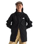 THE NORTH FACE Women's Antora Rain Parka | Breathable Waterproof Jacket, Seam Sealed, 3 Piece Hood & Alpine Zip Hand Pockets, TNF Black, Small