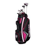 Callaway Golf 2019 Women's Strata Complete 11 Piece Package Set (Left Hand, Graphite)