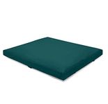 Present Mind Zabuton Meditation Mat - Multiple Colours - Foldable Yoga Mats - Made in the EU - Washable Cover - 100% Natural Meditation Cushion Underlay - Meditation Gifts, yoga bolster