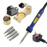 Hakko FX601 Soldering Iron Starter Kit - Dial Temperature Control, Accessory Set + Tips