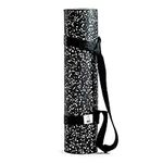 Sweet Sweat Yoga Mat (Dual Sided) - Fitness & Exercise Mat with Easy-Cinch Yoga Mat Carrier Strap (72"L x 24"W)