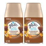 Glade Automatic Spray Refill, Cashmere Woods, 6.2 oz- Twin Pack