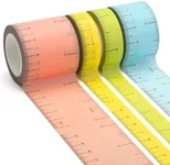 Mr. Pen- Ruler Washi Tape, 4 Pack, Assorted Sizes, Ruler Tape, Tape Ruler, Tape Measure Masking Tape, Washi Tape Set, Decorative Tape, Washi Tape, Scrapbook Tape