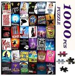 Custom Broadway Musical Theater Large Jigsaw Puzzles for Adults Kids 1000 Pieces Intellectual Puzzles Personalized Gift DIY Toys Puzzles for Relaxation,Meditation,Home Decoration 27.6x19.7 Inches