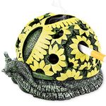 Grovind Snail Ashtray for Cigarettes, Creative Snail Ashtray Hand Craft Decoration for Home Office Patio