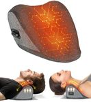 BETOVIN Heated Neck Stretcher for Pain Relief - Neck and Shoulder Relaxer Graphene Heated Cervical Traction Device Neck Pillow Corrector Chiropractic for TMJ Pain Relief and Cervical Spine Alignment