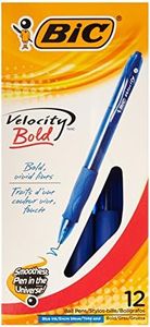 BIC Velocity Penna a Sfera, Inchiostro Blu, 1.6 mm, Bold, Dozen