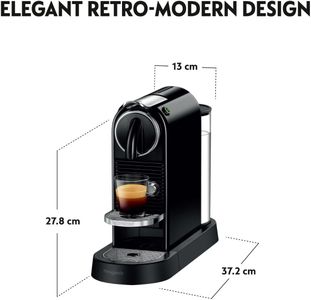 Nespresso Citiz Coffee Machine – Black Espresso Maker