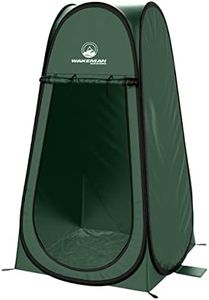 Pop Up Pod - Privacy Shower Tent, Dressing Room, or Portable Toilet Stall with Carry Bag for Camping, Beach, or Tailgate by Wakeman Outdoors (Green)