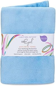 Curly Girl Microfiber Curly Hair Towel, Large Hair Towel 22" x 39", Microfiber, Hair Towel, Hair Towel Wrap Curly Hair, Microfiber Hair Towel for Curly Hair, Curly Hair Towel, Super Absorbent