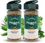 My Secrets Peggy's Food 2-Pack Perfect Blend Seasoning Mix – No Sodium Spice Mix – Perfect Blend of Herbs and Spices – Delicious Spice Mix for Everything