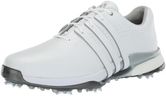 adidas Men's Tour360 24 Golf Shoes, Footwear White/Silver Metallic, 10.5