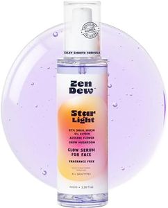 97% Snail Mucin Serum, Star Light by Zen Dew | Non-Sticky Snail Serum to Smooth, Brighten, Hydrate, Skin Repair | Cruelty Free, Made in S. Korea, 3.38 Fl Oz