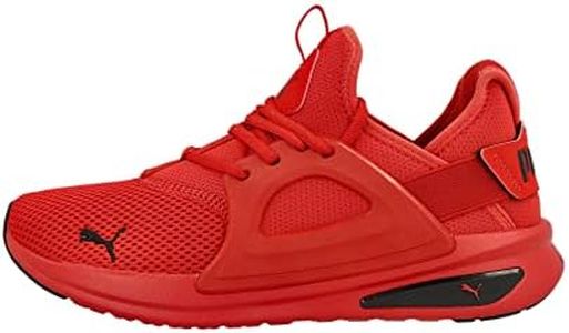 Puma SOFTRIDE ENZO EVO 377048 Running Training Sneakers Athletic Shoes, 24 Spring Summer Color High Risk Red/Puma Black (02), 28.5 cm