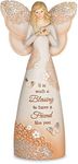 Light Your Way 19072 Friend Angel Figurine, 7-1/2-Inch