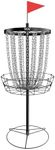 Disc Golf Basket,Heavy Duty 24 Chain Portable Target, Black