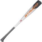 Axe Bat 2023 Strato (-10, 2-3/4") USSSA Baseball Bat, 1-Piece Alloy, Black/Grey/Orange (29" / 19 oz.)