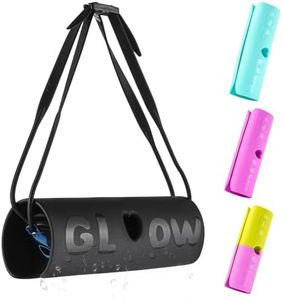 MSNATURALLY Swim Goggles Case with Drain Holes, Goggles Case for Swimming, Silicorn Goggle Bag for Swimmer