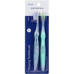 SoFresh Flossing Toothbrush (Pack of 2 Soft)