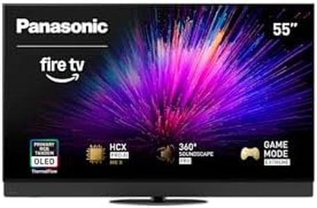 PANASONIC Z95 Series (2025 Model) 55-inch OLED 4K Ultra HD Smart Fire TV, HDR10+ Adaptive, Dolby Vision IQ, 360 Soundscape Pro, 144Hz Refresh Rate and Hands-Free Alexa - 55Z95BP