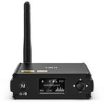 1Mii LDAC Hi-Res Bluetooth HiFi Receiver, Bluetooth 5.3 Audio Adapter w/Audiophile DAC/aptX HD/LL/AAC for Home Stereo, AV Receiver or Amplifier, OLED Display & Optical AUX Output,USB Input, EQ Mode